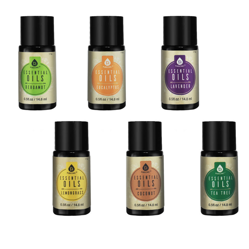 Ensemble d'huiles essentielles 6 pièces