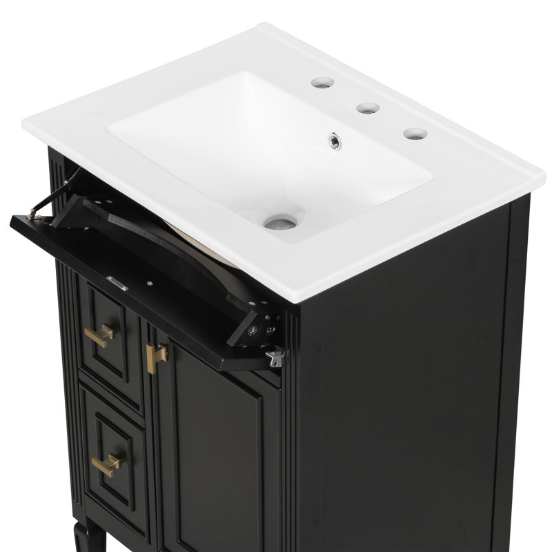 24-Inch Bathroom Vanity With Sink