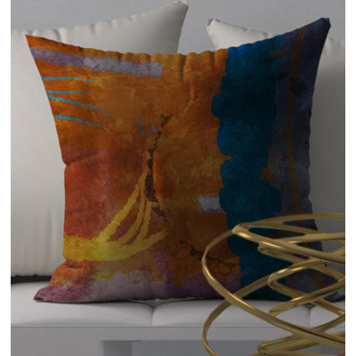 Lingering Invincible Square Pillow Cover & Insert