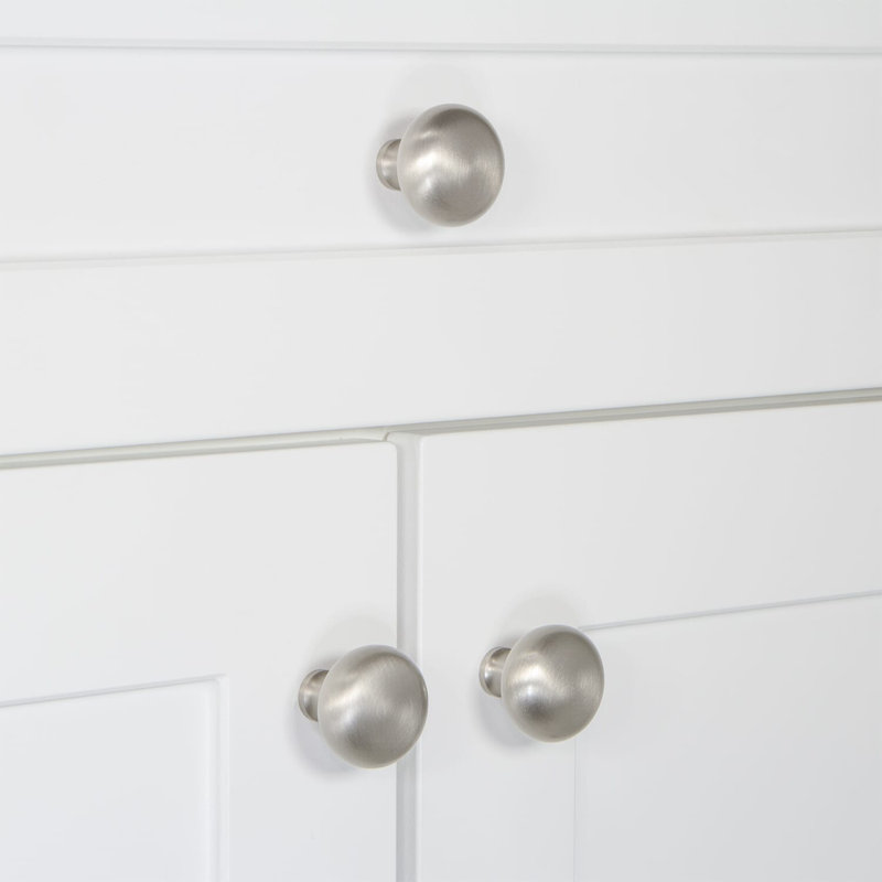 Fifth Avenue Cabinet Knob, Satin Nickel
