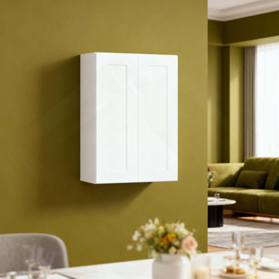 Armoire murale à double porte Shaker