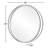 Joss & Main Dayton Gold Round Mirror