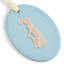 Festive 0.28'' Handmade Stoneware Holiday Shaped Ornament