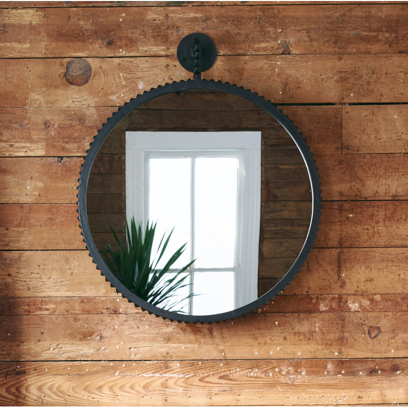 Alijah Metal Flat Mirror, Bronze