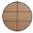 Cassie Metal/Manufactured Wood Round Wall Mirror-1825838290-1877529828