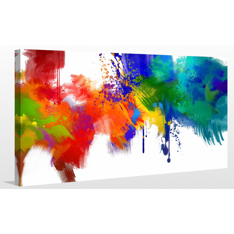 « The Laughing Truth », reproduction d'art sur toile tendue, H 36 po x l 60 po x p 1,5 po