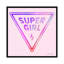 Super Girl - reproduction d'art textuel-52989638-75088966-52989648