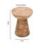 Fairlight Solid Wood Pedestal End Table