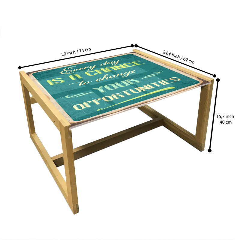 Ingegerd Sled Coffee Table, 62cm H x 74cm W x 40cm D