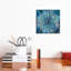 Mandala In Blue II by Danhui Nai - Print on Canvas-69546065-101339516