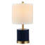 Ensemble de lampes de table bleu marine / or 20,5 "Livsey