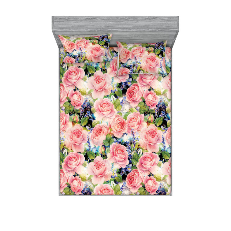 Drap-housse et taies décoratives 3 pièces Ambesonne