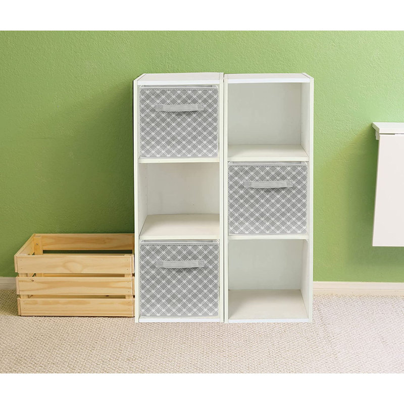 Ensemble de bacs de rangement en tissu