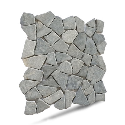 Montana 11.4" x 11.4" Natural Stone Random Mosaic Wall & Floor Tile