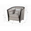 Chaise avec oreiller Zemocryss