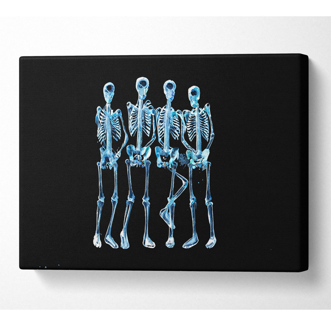 Funny Bones - Kunstdrucke auf Leinwand - Wrapped Canvas