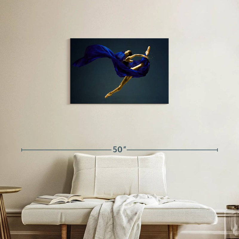 Enn Graceful Ballet Dancer, H 20 po x l 30 po