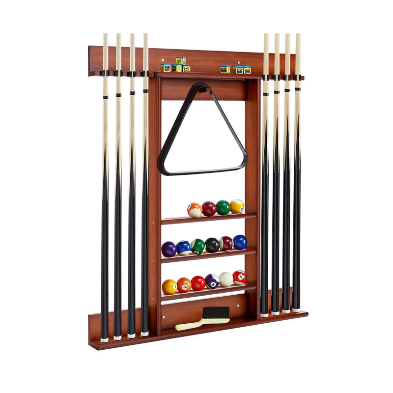 Tardun Rebrilliant Wood Pool Cue Rack