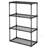 4-SHELF WIRE RACK(1PACK) WITH COVER