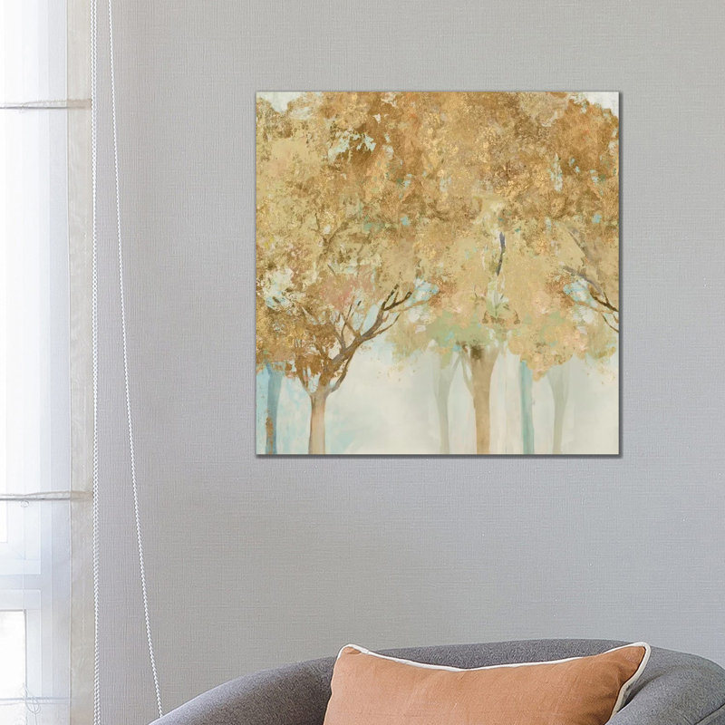 Walk Along III by Allison Pearce - Wrapped Canvas Painting, 66.04 cm H x 66.04 cm W x 1.91 cm D