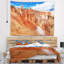 Tapisserie hoodoos grès rouge pour les magnifiques paysages-28497845