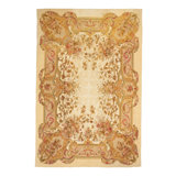 Gold Traditional Chinese Aubusson Rug - 9'7" X 14'2"