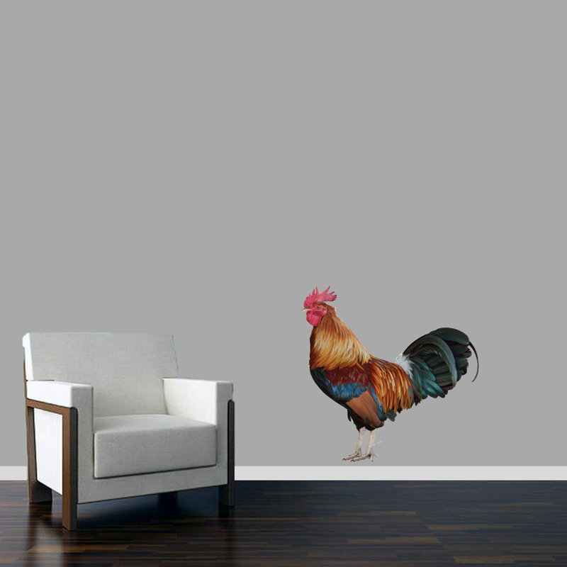 Animals Non-Wall Damaging Wall Decal, 12" H x 12" W