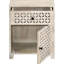 Armoire d'appoint avec tiroir Whitewashed Whitewashed