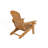 Outdoor Lounge Chair, Adirondack Chair With Built-In Cup Holder, Patio Chair-1812619573-1812619579