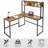 Mitchellville L-Shaped Metal Base Computer Desk