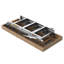 Échelle en aluminium pour grenier - Légère et portable-1991576541