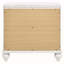 Table de chevet 2 tiroirs blanche