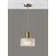 Luminaire suspendu tambour 1 lumière Rothchild