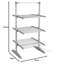 Aluminum Foldable Freestanding Drying Rack