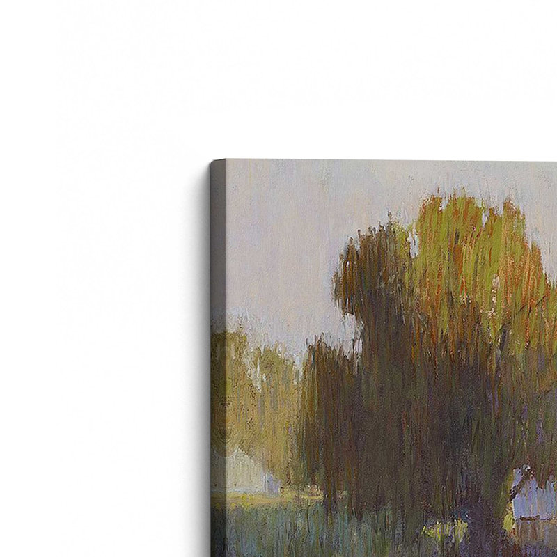 «Dawn's Rustic Charm on Canvas» par Carol Strock Wasson, reproduction, Toile tendue, H 8 po x l 12 po x P 1,25 po
