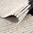 Area Rug, Black & Ivory Modern