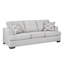 Canapé, causeuse et fauteuil en tissu Abilio-79262924
