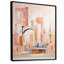 «Golden City Dreams Retro Illustration», reproduction sur toile-688748668-613777011