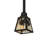Maegan 1 - Light Craftsman Brown Single Pendant