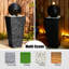 Harriman Weather Resistant Column Fountain with Light-787212473