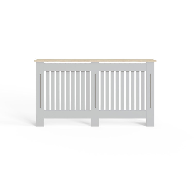 Longslow Radiator Cover, 83cm H x 152cm W x 19cm D