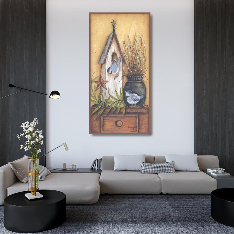 Art sur toile tendue avec la galerie Red Barrel Studio® June, Mary Ann: Nest for Two, H 48 po x l 26 po