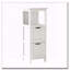 Armoire de salle de bain avec 2 tiroirs et tablette