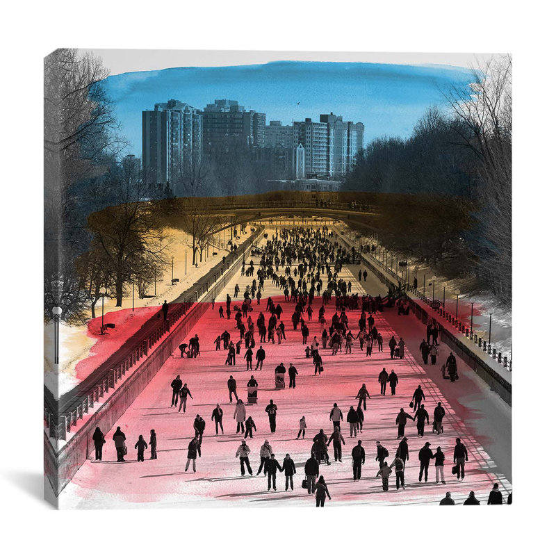 « canada ottawa », reproduction de photo sur toile, H 12 po x l 12 po x P 0,75 po