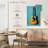 Abarca Guitar In Blue Room-108242354