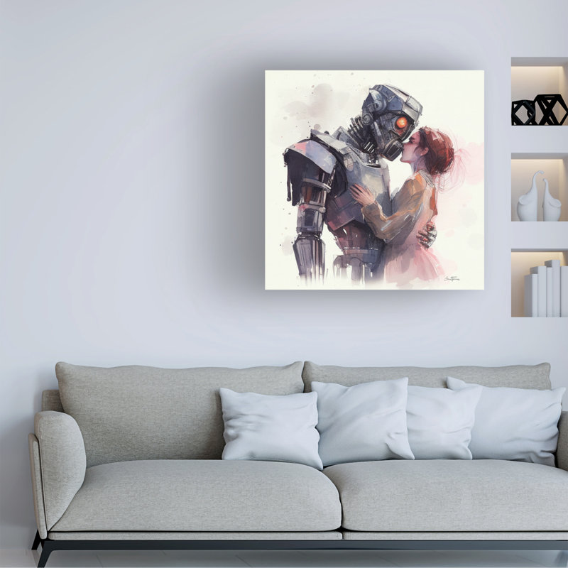 Art sur toile «bolologia Ben Heine Chat Gpt Ai», H 14 po x l 14 po