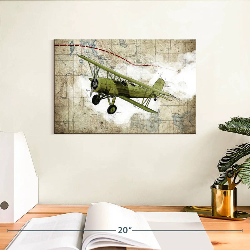 Mehar Biplane II, H 8 po x l 12 po