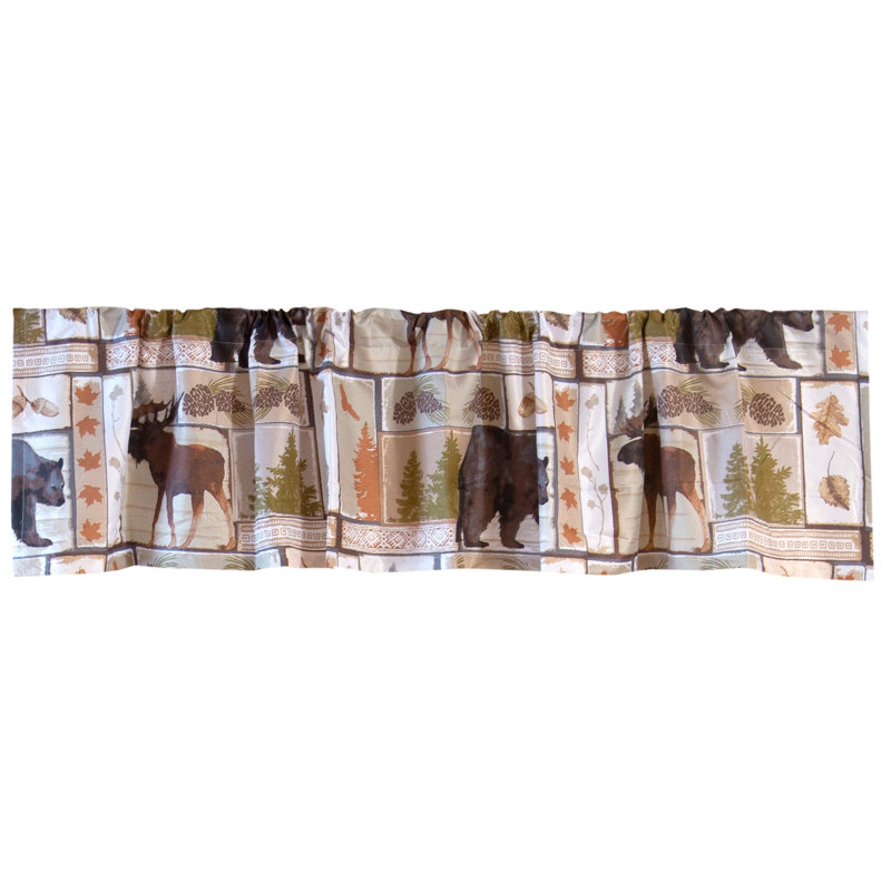 Patchwork Ruffled Window Valance