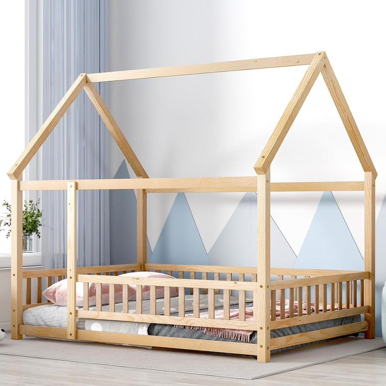 McElhattan Canopy Bed Kids Bed by Harper Orchard