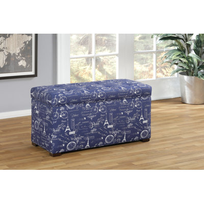 Banc de rangement rembourré Birney